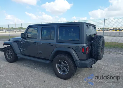 2019 Jeep Wrangler Unlimited Sport S 4X4 from USA, damaged, VIN 1C4HJXDN9KW636592